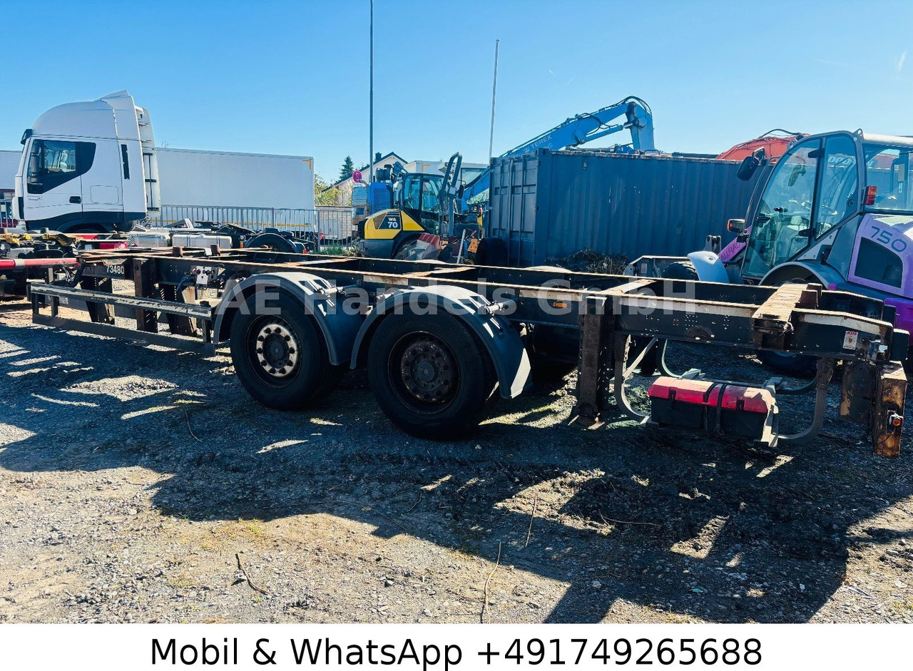 Schmitz Cargobull ZWF 18/L Tandem BDF Tiefgekoppelt*Scheibenbremse - Konteynır taşıyıcı/ Yedek karoser römork: fotoğraf 5 Schmitz Cargobull ZWF 18/L Tandem BDF Tiefgekoppelt*Scheibenbremse - Konteynır taşıyıcı/ Yedek karoser römork: fotoğraf 5
