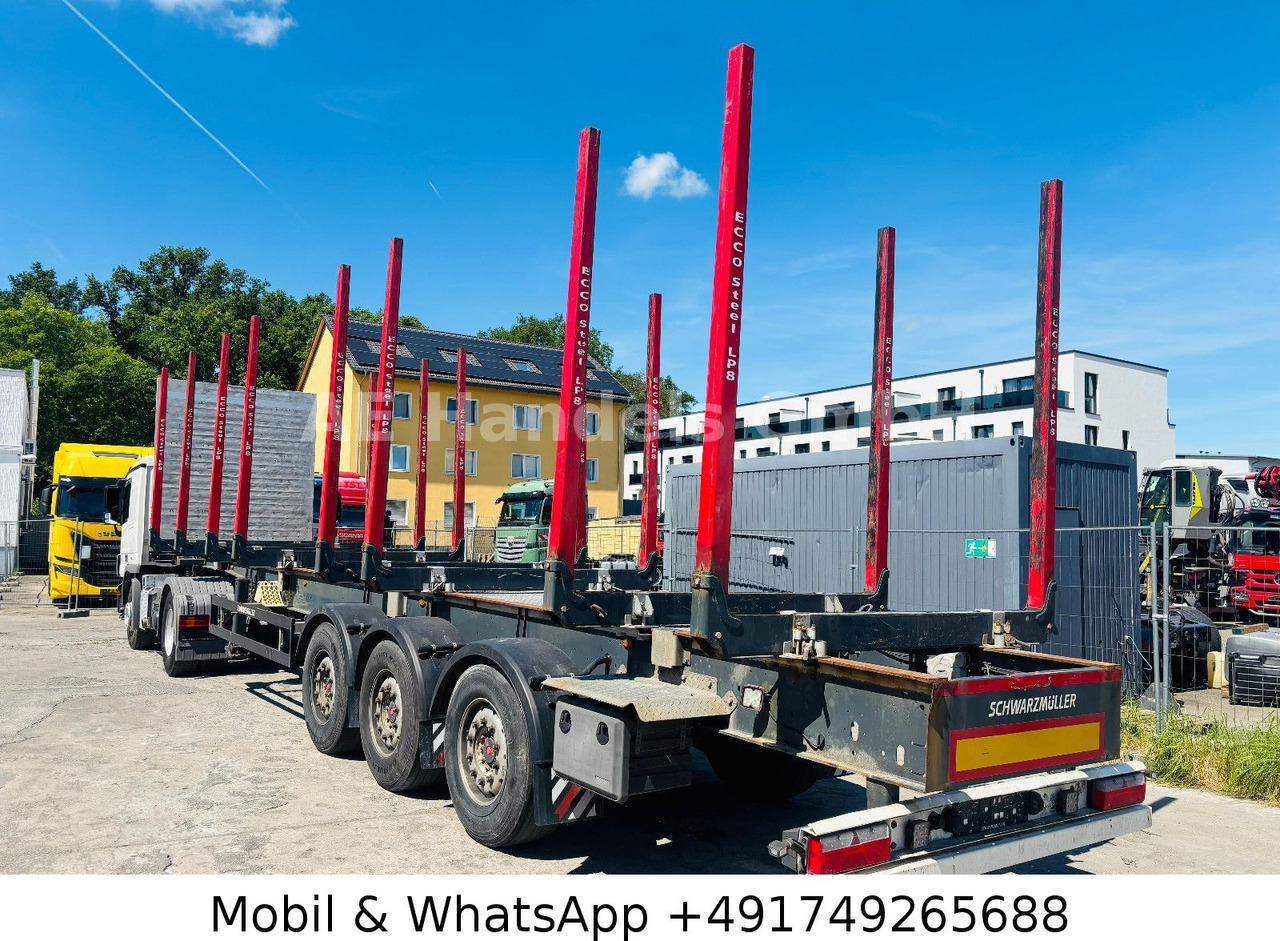 Schwarzmüller S1 Y-Serie Lang-Holz *8x Rungen/Liftachse/Alcoa - Tomruk dorsesi: fotoğraf 4 Schwarzmüller S1 Y-Serie Lang-Holz *8x Rungen/Liftachse/Alcoa - Tomruk dorsesi: fotoğraf 4