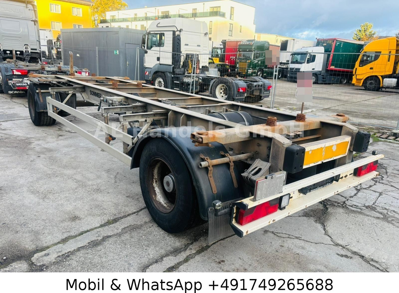 Sommer AW 18T Drehschemel BDF *Luft/Luft*Scheibenbremse - Konteynır taşıyıcı/ Yedek karoser römork: fotoğraf 3 Sommer AW 18T Drehschemel BDF *Luft/Luft*Scheibenbremse - Konteynır taşıyıcı/ Yedek karoser römork: fotoğraf 3