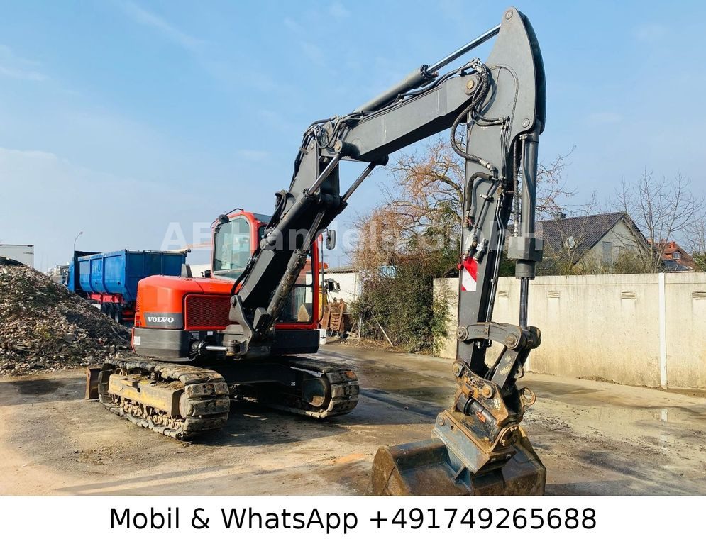 Volvo ECR88D *Vertsellausleger/Schwenk/Schnellwechsler - Paletli ekskavatör: fotoğraf 1 Volvo ECR88D *Vertsellausleger/Schwenk/Schnellwechsler - Paletli ekskavatör: fotoğraf 1