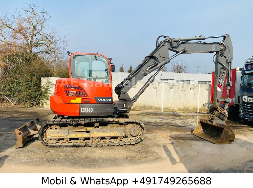 Volvo ECR88D *Vertsellausleger/Schwenk/Schnellwechsler - Paletli ekskavatör: fotoğraf 4 Volvo ECR88D *Vertsellausleger/Schwenk/Schnellwechsler - Paletli ekskavatör: fotoğraf 4