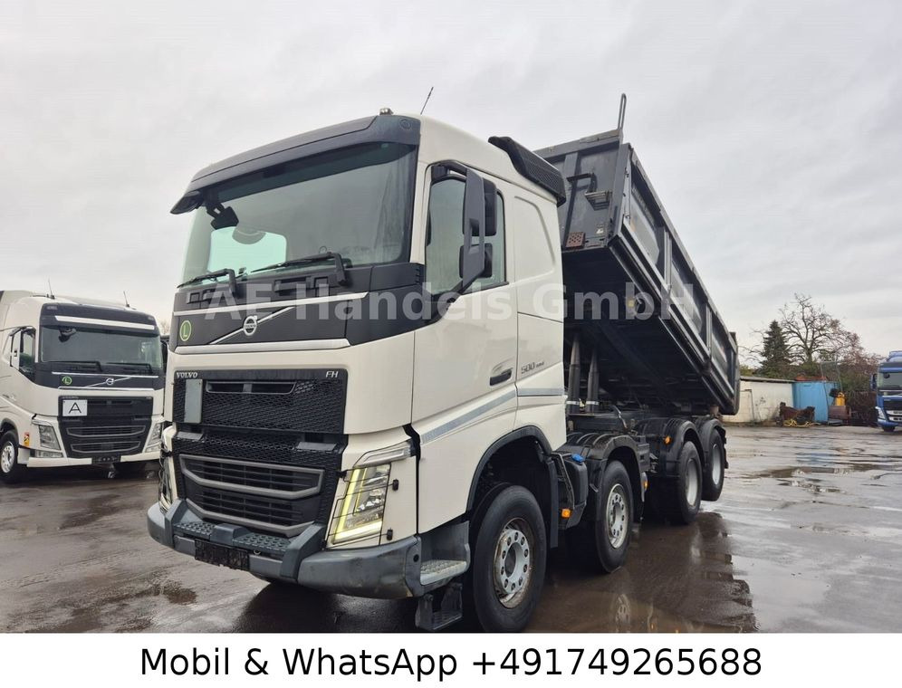 Volvo FH 500 BL 8x4 Meiller *VEB+/Bordmatik/13m³ - Damperli kamyon: fotoğraf 1 Volvo FH 500 BL 8x4 Meiller *VEB+/Bordmatik/13m³ - Damperli kamyon: fotoğraf 1