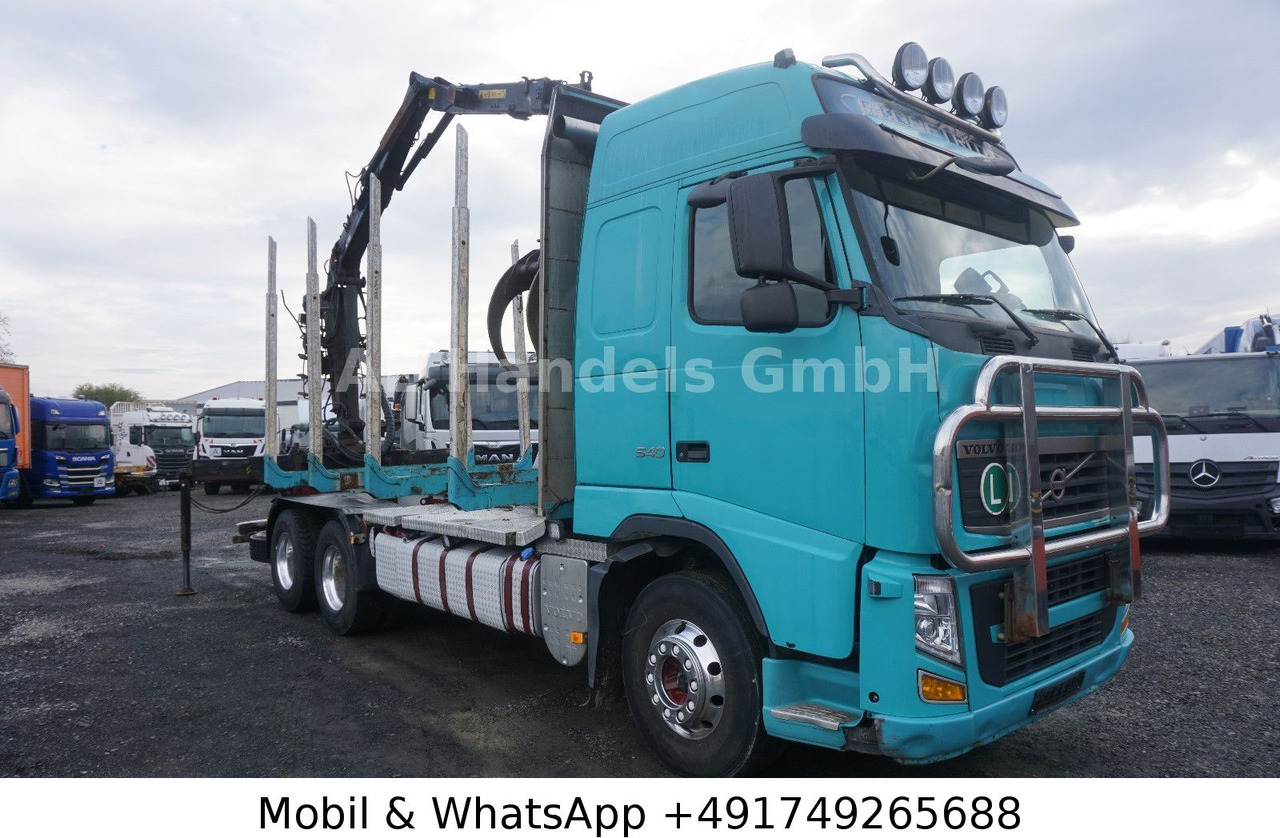 Volvo FH 540 Globe BL 6x4 Hiab 115z-80  *VEB+/AHK - Tomruk kamyonu, Vinçli kamyon: fotoğraf 1 Volvo FH 540 Globe BL 6x4 Hiab 115z-80  *VEB+/AHK - Tomruk kamyonu, Vinçli kamyon: fotoğraf 1
