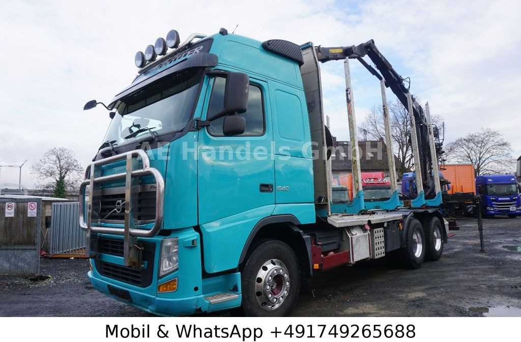 Volvo FH 540 Globe BL 6x4 Hiab 115z-80 *VEB+/AHK - Vinçli kamyon: fotoğraf 1 Volvo FH 540 Globe BL 6x4 Hiab 115z-80 *VEB+/AHK - Vinçli kamyon: fotoğraf 1