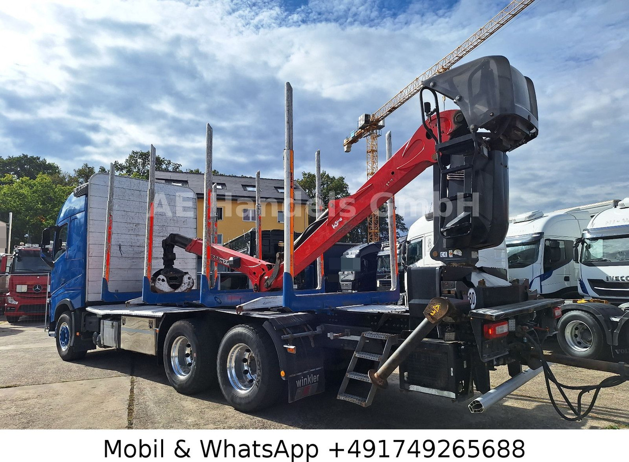 Volvo FH 540 Globe BL 6x4 Palfinger M12L80 *Retarder - Tomruk kamyonu, Vinçli kamyon: fotoğraf 5 Volvo FH 540 Globe BL 6x4 Palfinger M12L80 *Retarder - Tomruk kamyonu, Vinçli kamyon: fotoğraf 5