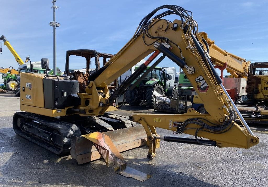 CAT 308 CR avec Certificat CE - Paletli ekskavatör: fotoğraf 3 CAT 308 CR avec Certificat CE - Paletli ekskavatör: fotoğraf 3