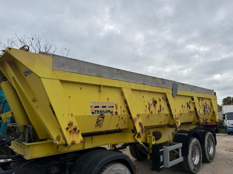 FRUEHAUF TRAILOR BENNE TP ACIER 3 ESSIEUX - Damperli dorse: fotoğraf 3 FRUEHAUF TRAILOR BENNE TP ACIER 3 ESSIEUX - Damperli dorse: fotoğraf 3