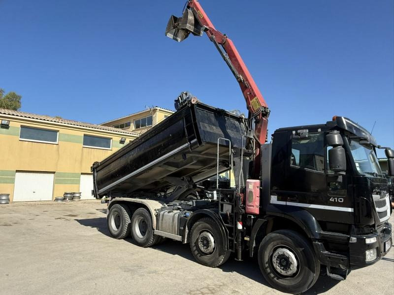 Iveco TRAKKER 410 EEV BI-BENNE GRUE MARREL 8X4 - Damperli kamyon: fotoğraf 4 Iveco TRAKKER 410 EEV BI-BENNE GRUE MARREL 8X4 - Damperli kamyon: fotoğraf 4