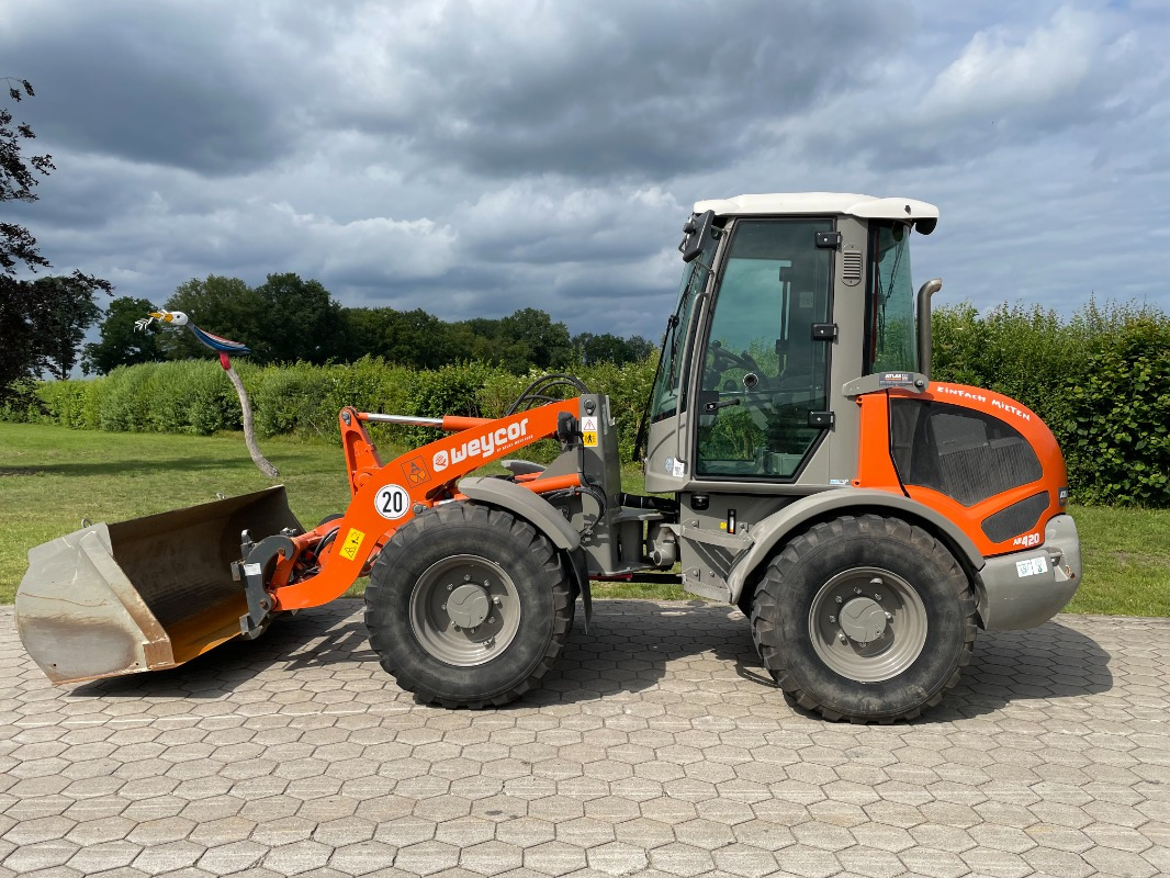 Atlas AR420 - Tekerlekli yükleyici: fotoğraf 3 Atlas AR420 - Tekerlekli yükleyici: fotoğraf 3