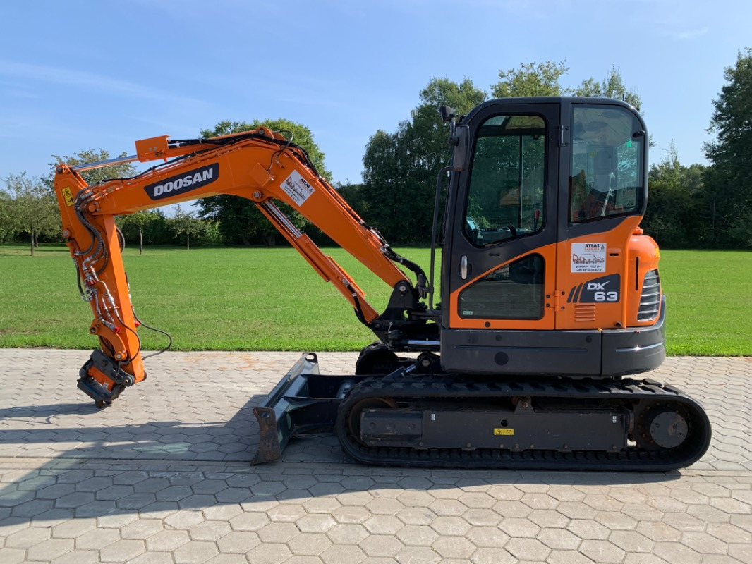 Doosan DX63-3 - Mini ekskavatör: fotoğraf 3 Doosan DX63-3 - Mini ekskavatör: fotoğraf 3