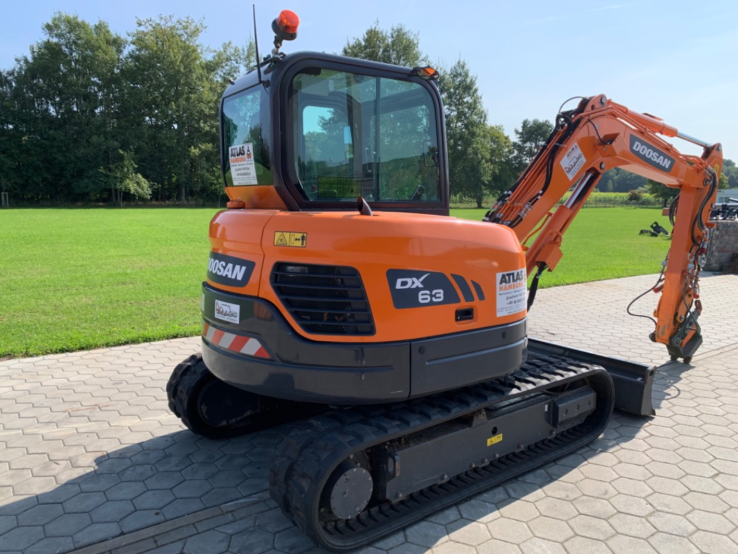 Doosan DX63-3 - Mini ekskavatör: fotoğraf 2 Doosan DX63-3 - Mini ekskavatör: fotoğraf 2