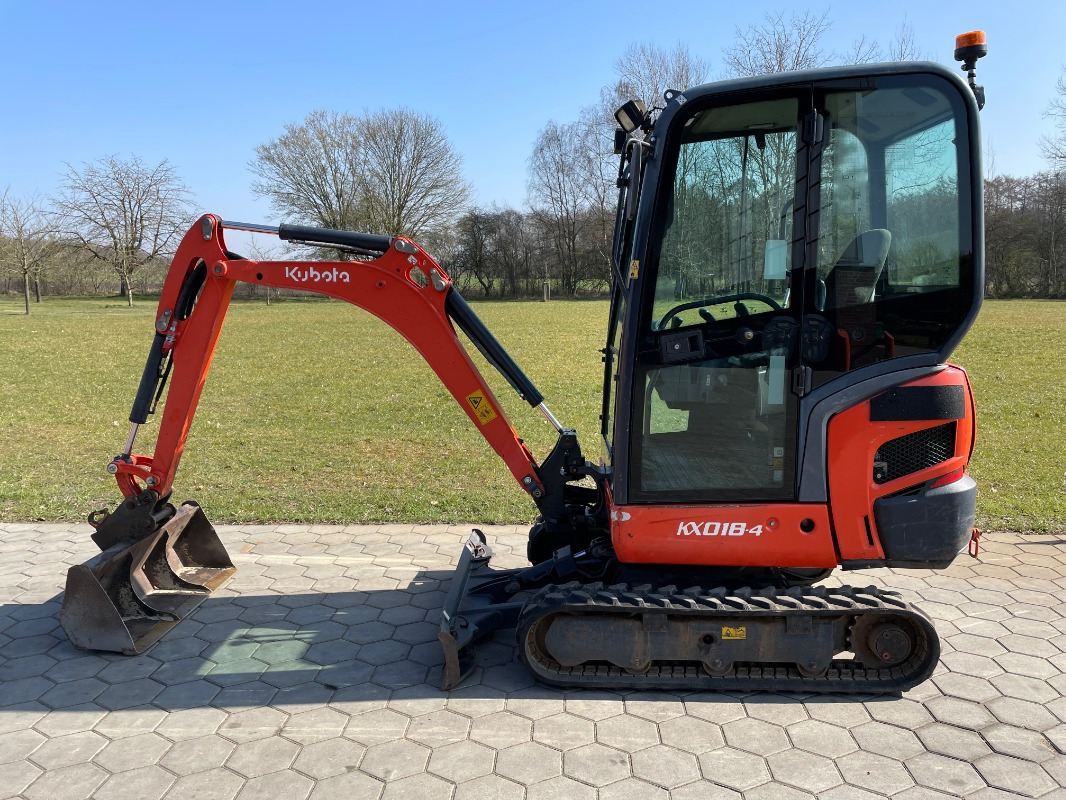 Kubota KX18-4 - Mini ekskavatör: fotoğraf 3 Kubota KX18-4 - Mini ekskavatör: fotoğraf 3