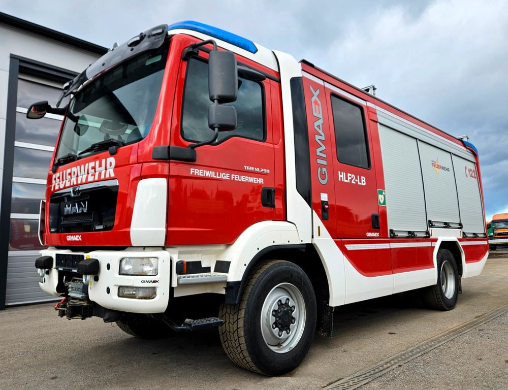 MAN TGM 13.290 4x4 BL Feuerwehr HLF2-LB Gimaex - Kamyon: fotoğraf 1 MAN TGM 13.290 4x4 BL Feuerwehr HLF2-LB Gimaex - Kamyon: fotoğraf 1