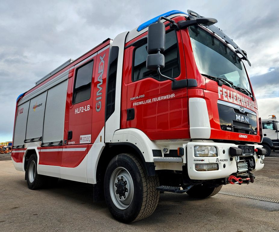 MAN TGM 13.290 4x4 BL Feuerwehr HLF2-LB Gimaex - İtfaiye aracı: fotoğraf 4 MAN TGM 13.290 4x4 BL Feuerwehr HLF2-LB Gimaex - İtfaiye aracı: fotoğraf 4
