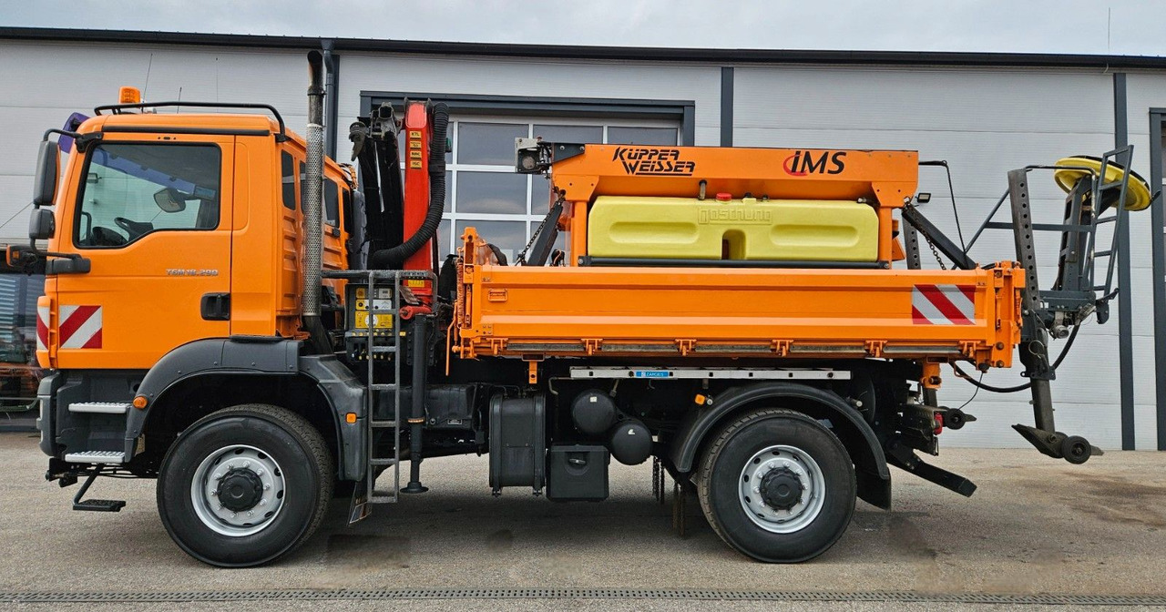 MAN TGM 18.290 4x4 Palfinger PK7001 Kran Funk Euro5 - Damperli kamyon, Vinçli kamyon: fotoğraf 5 MAN TGM 18.290 4x4 Palfinger PK7001 Kran Funk Euro5 - Damperli kamyon, Vinçli kamyon: fotoğraf 5