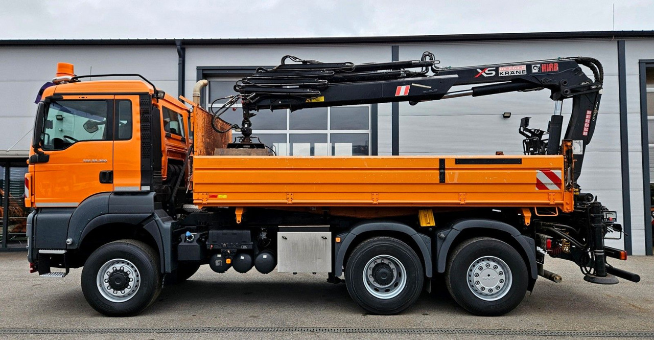 MAN TGS 28.360 6x4-4 HIAB 144E-4 Kran Euro5 - Damperli kamyon, Vinçli kamyon: fotoğraf 5 MAN TGS 28.360 6x4-4 HIAB 144E-4 Kran Euro5 - Damperli kamyon, Vinçli kamyon: fotoğraf 5