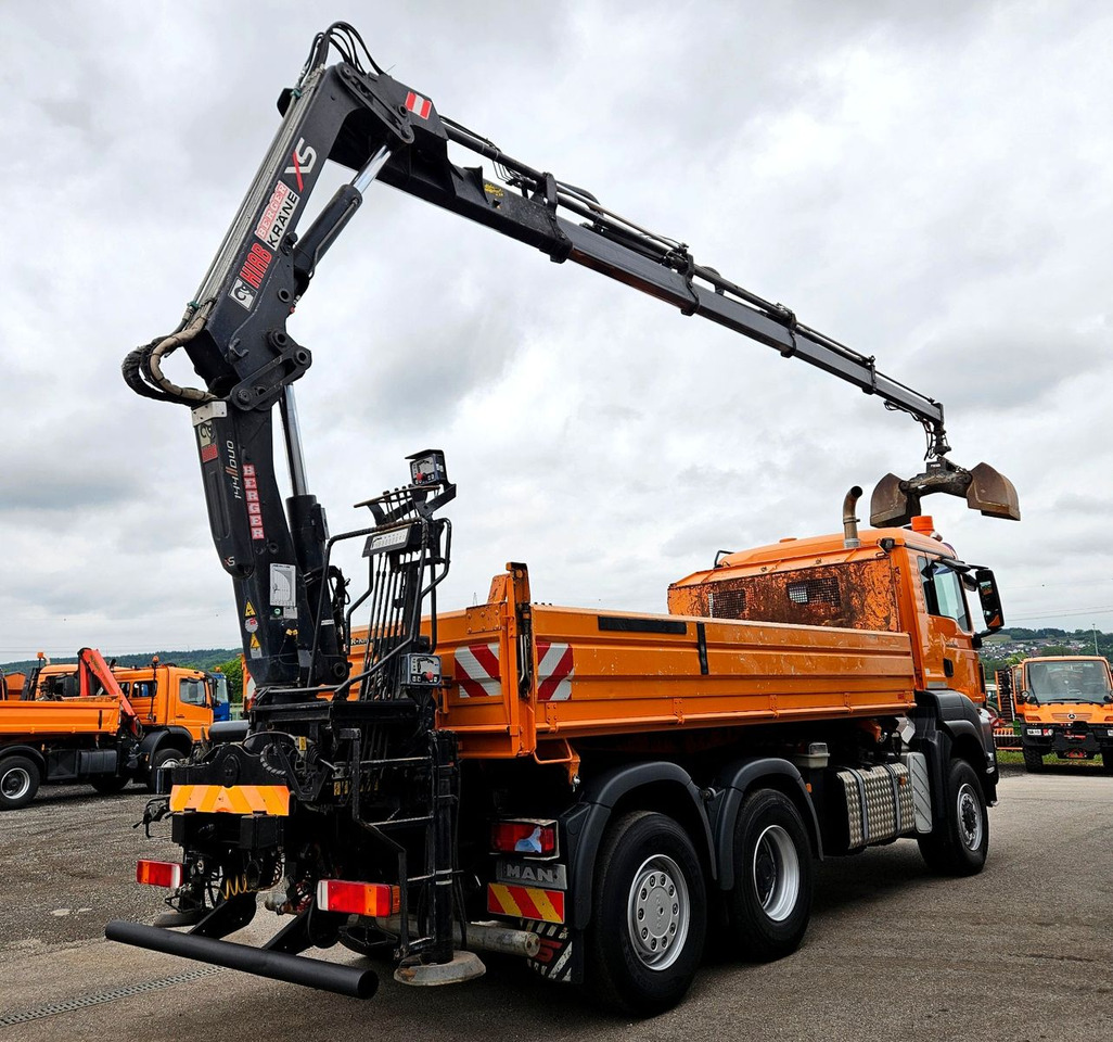 MAN TGS 28.360 6x4-4 HIAB 144E-4 Kran Euro5 - Damperli kamyon, Vinçli kamyon: fotoğraf 4 MAN TGS 28.360 6x4-4 HIAB 144E-4 Kran Euro5 - Damperli kamyon, Vinçli kamyon: fotoğraf 4