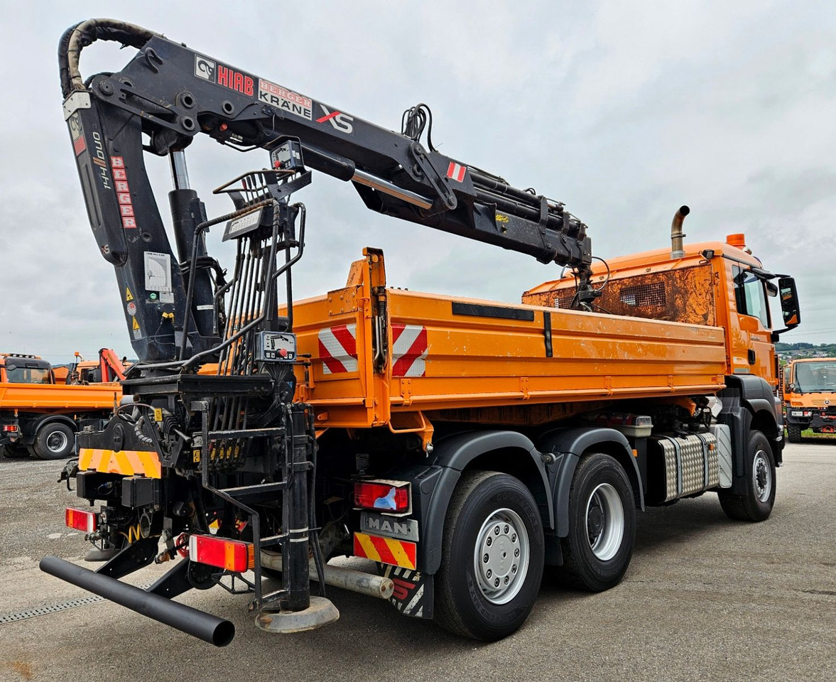 MAN TGS 28.360 6x4-4 HIAB 144E-4 Kran Euro5 - Damperli kamyon, Vinçli kamyon: fotoğraf 3 MAN TGS 28.360 6x4-4 HIAB 144E-4 Kran Euro5 - Damperli kamyon, Vinçli kamyon: fotoğraf 3