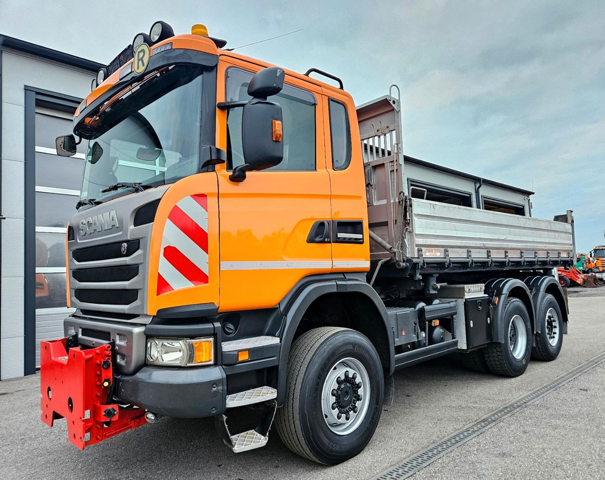 Scania G 410 6x4-4 Euro6 Winterdienst - Damperli kamyon: fotoğraf 4 Scania G 410 6x4-4 Euro6 Winterdienst - Damperli kamyon: fotoğraf 4