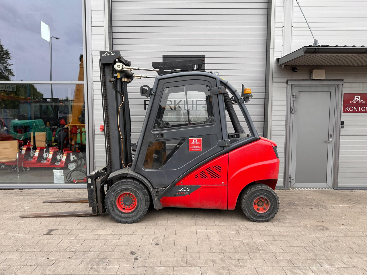 Linde H30D-02 - Dizel forklift: fotoğraf 2 Linde H30D-02 - Dizel forklift: fotoğraf 2