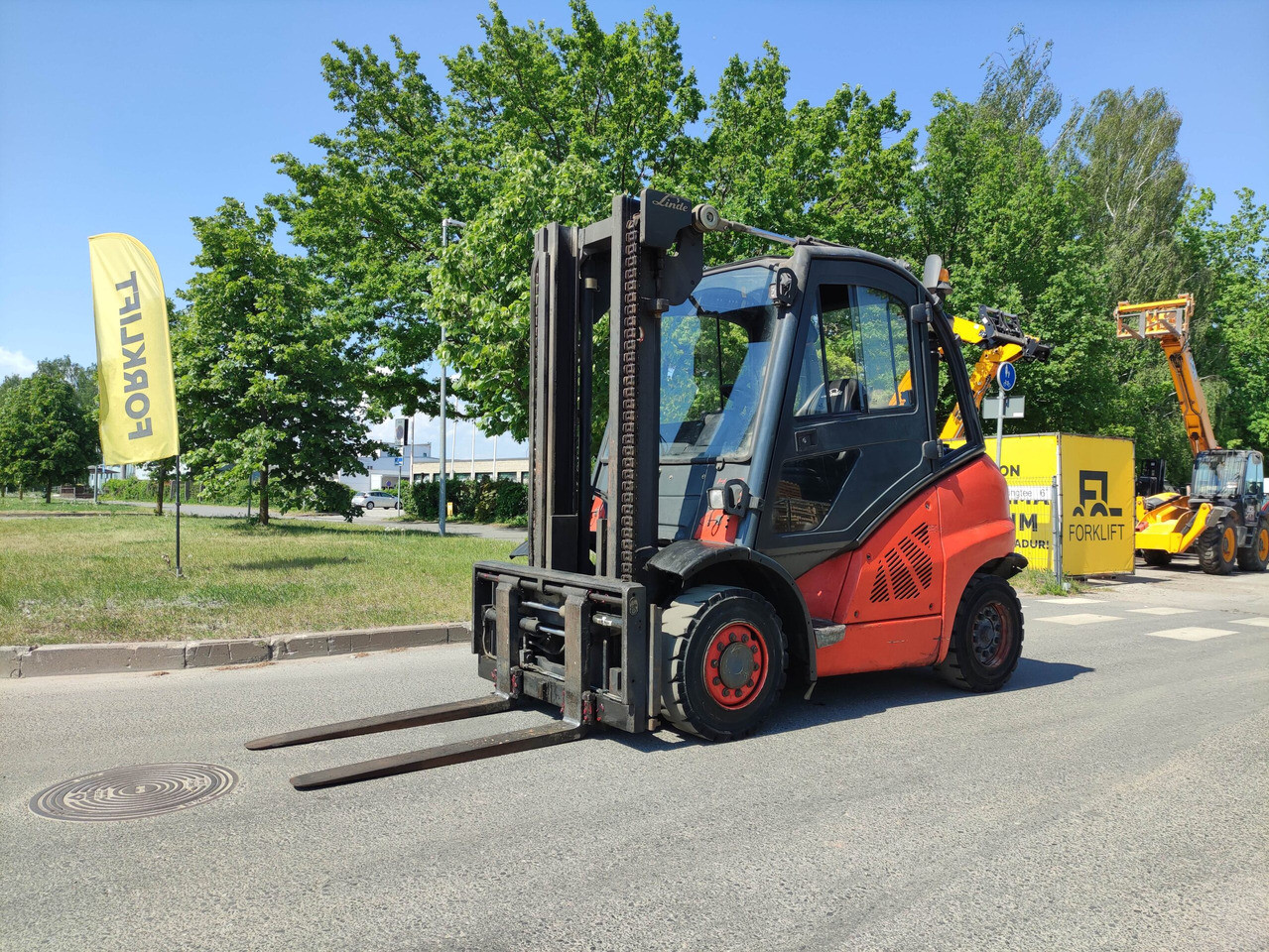 Linde H40D-01 - Dizel forklift: fotoğraf 1 Linde H40D-01 - Dizel forklift: fotoğraf 1