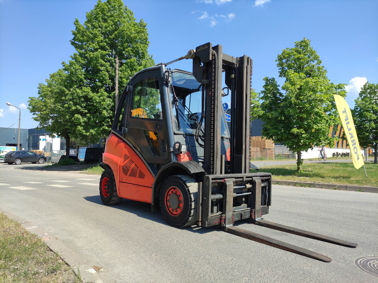 Linde H40D-01 - Dizel forklift: fotoğraf 2 Linde H40D-01 - Dizel forklift: fotoğraf 2