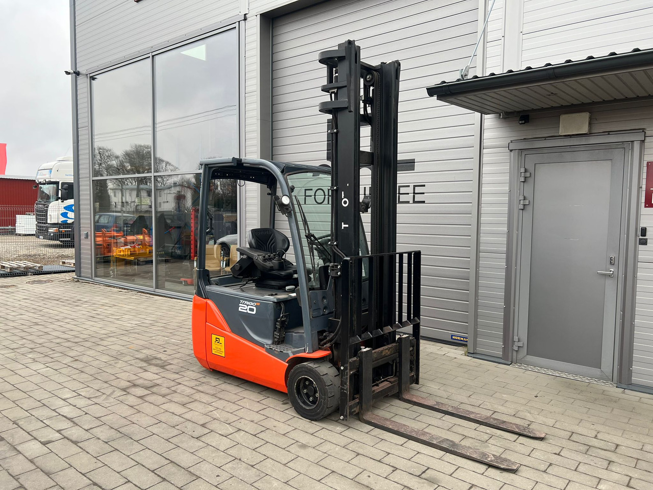 Toyota 8FBE20T - Elektrikli forklift: fotoğraf 4 Toyota 8FBE20T - Elektrikli forklift: fotoğraf 4