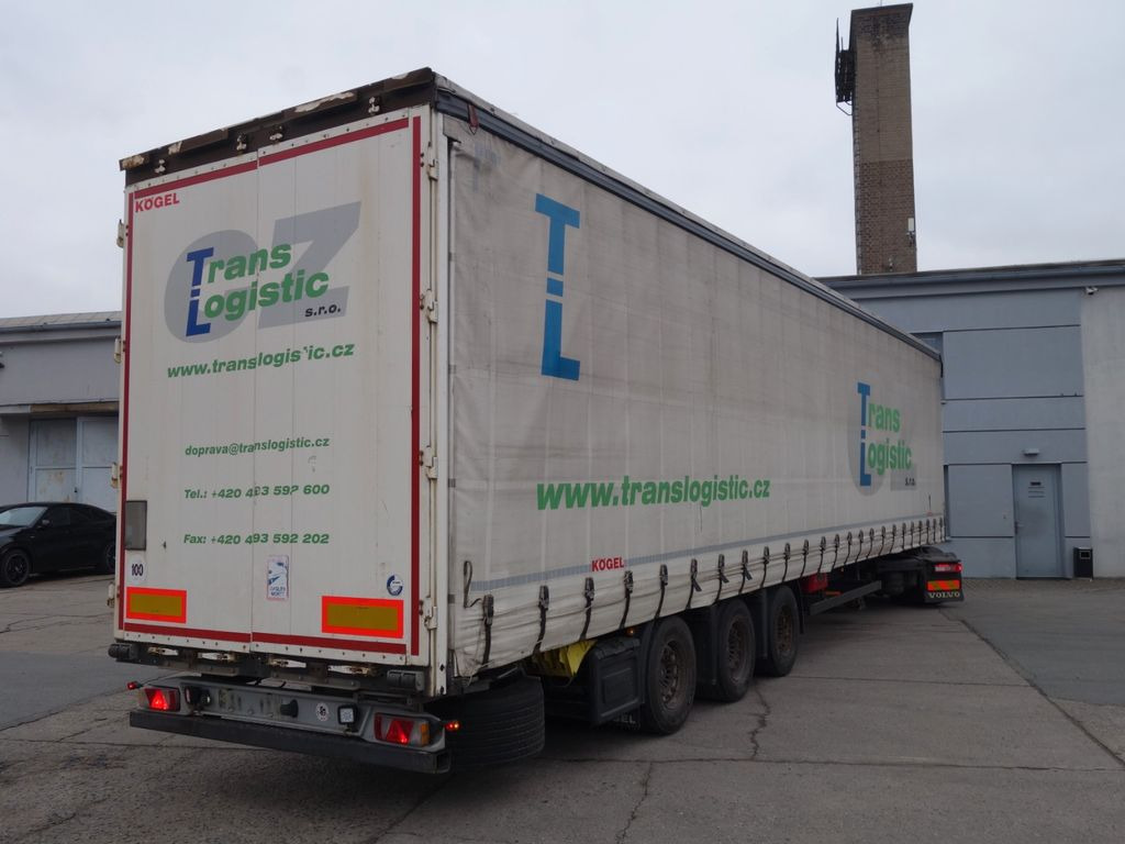 Kögel SN24 MEGA, Liftachse, SAF Achsen - Tenteli dorse: fotoğraf 3 Kögel SN24 MEGA, Liftachse, SAF Achsen - Tenteli dorse: fotoğraf 3