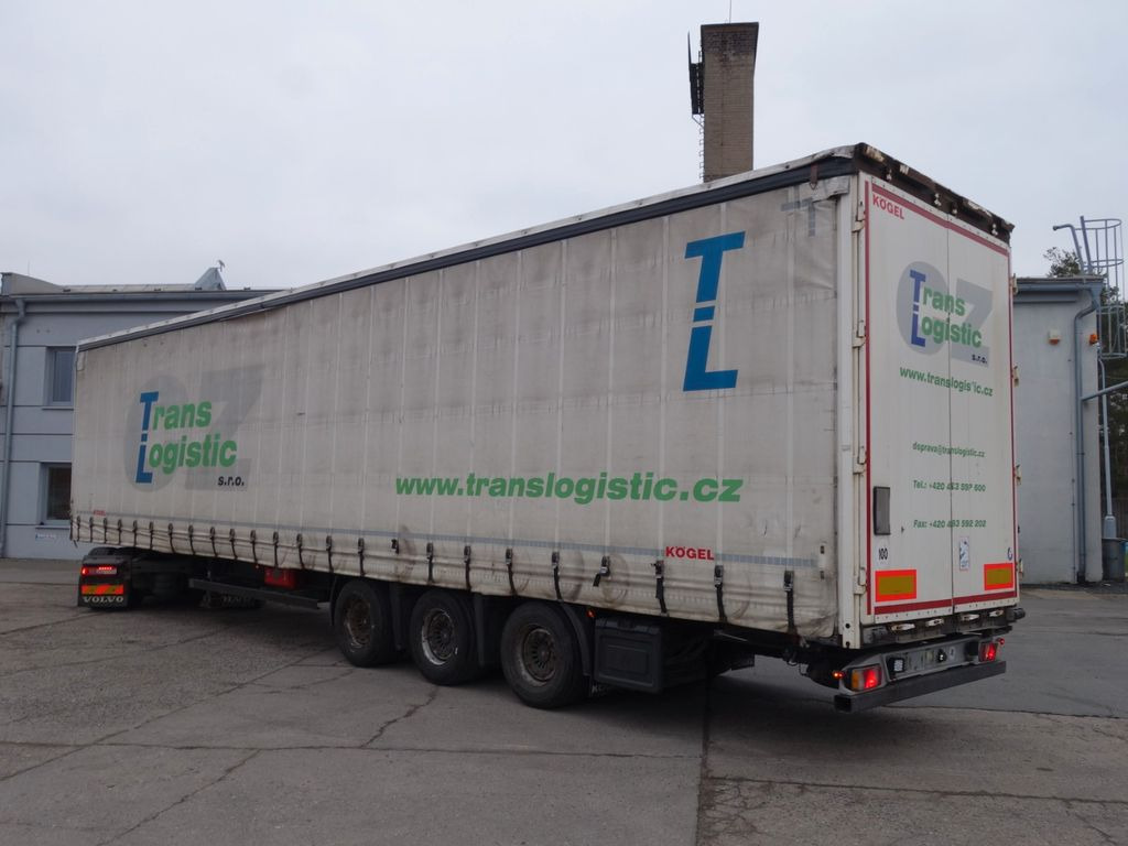 Kögel SN24 MEGA, Liftachse, SAF Achsen - Tenteli dorse: fotoğraf 4 Kögel SN24 MEGA, Liftachse, SAF Achsen - Tenteli dorse: fotoğraf 4