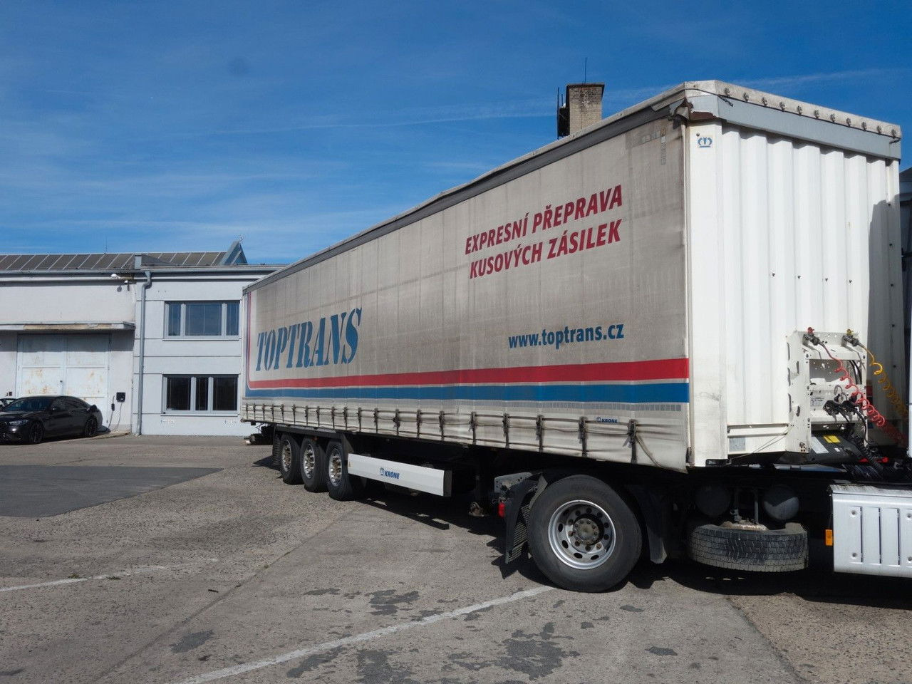 Krone SD Standard, Liftachse - Tenteli dorse: fotoğraf 4 Krone SD Standard, Liftachse - Tenteli dorse: fotoğraf 4