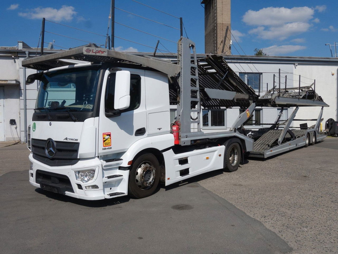 Mercedes-Benz Actros 1846 mit Euro Lohr, VDI Certificate - Araba taşıyıcı kamyon: fotoğraf 1 Mercedes-Benz Actros 1846 mit Euro Lohr, VDI Certificate - Araba taşıyıcı kamyon: fotoğraf 1