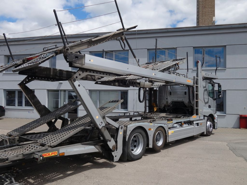 Mercedes-Benz Actros 2443 mit Rolfo FLX - Araba taşıyıcı kamyon: fotoğraf 5 Mercedes-Benz Actros 2443 mit Rolfo FLX - Araba taşıyıcı kamyon: fotoğraf 5