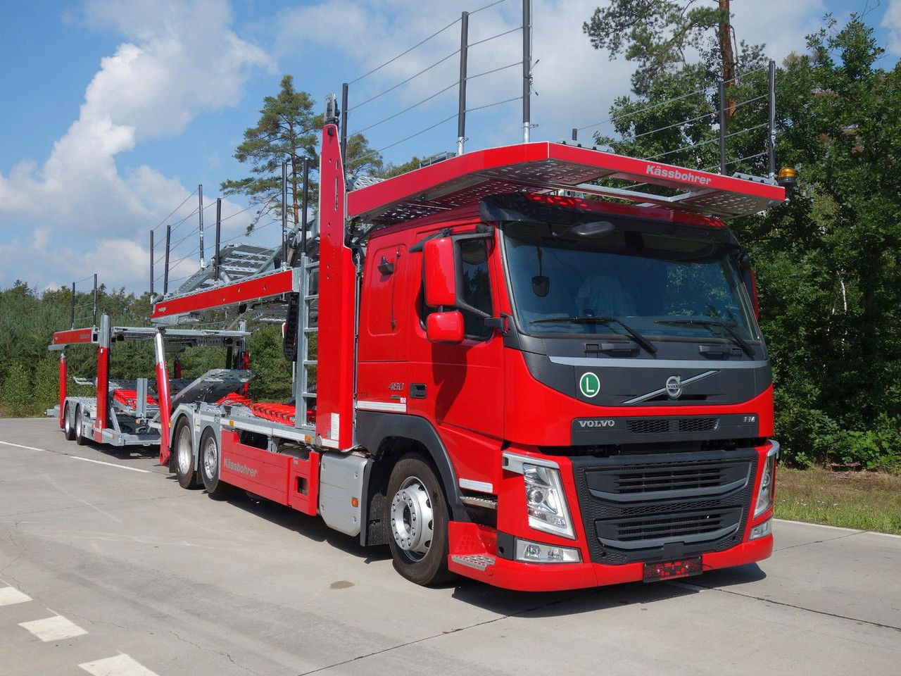 Volvo FM 460 6x2 Kassbohre Metago Pro / Intago tt, VDI - Araba taşıyıcı kamyon: fotoğraf 2 Volvo FM 460 6x2 Kassbohre Metago Pro / Intago tt, VDI - Araba taşıyıcı kamyon: fotoğraf 2