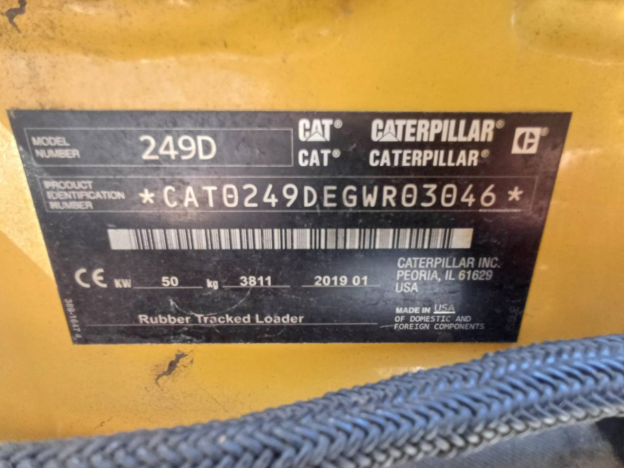 Kompakt paletli yükleyici CAT 249D: fotoğraf 6