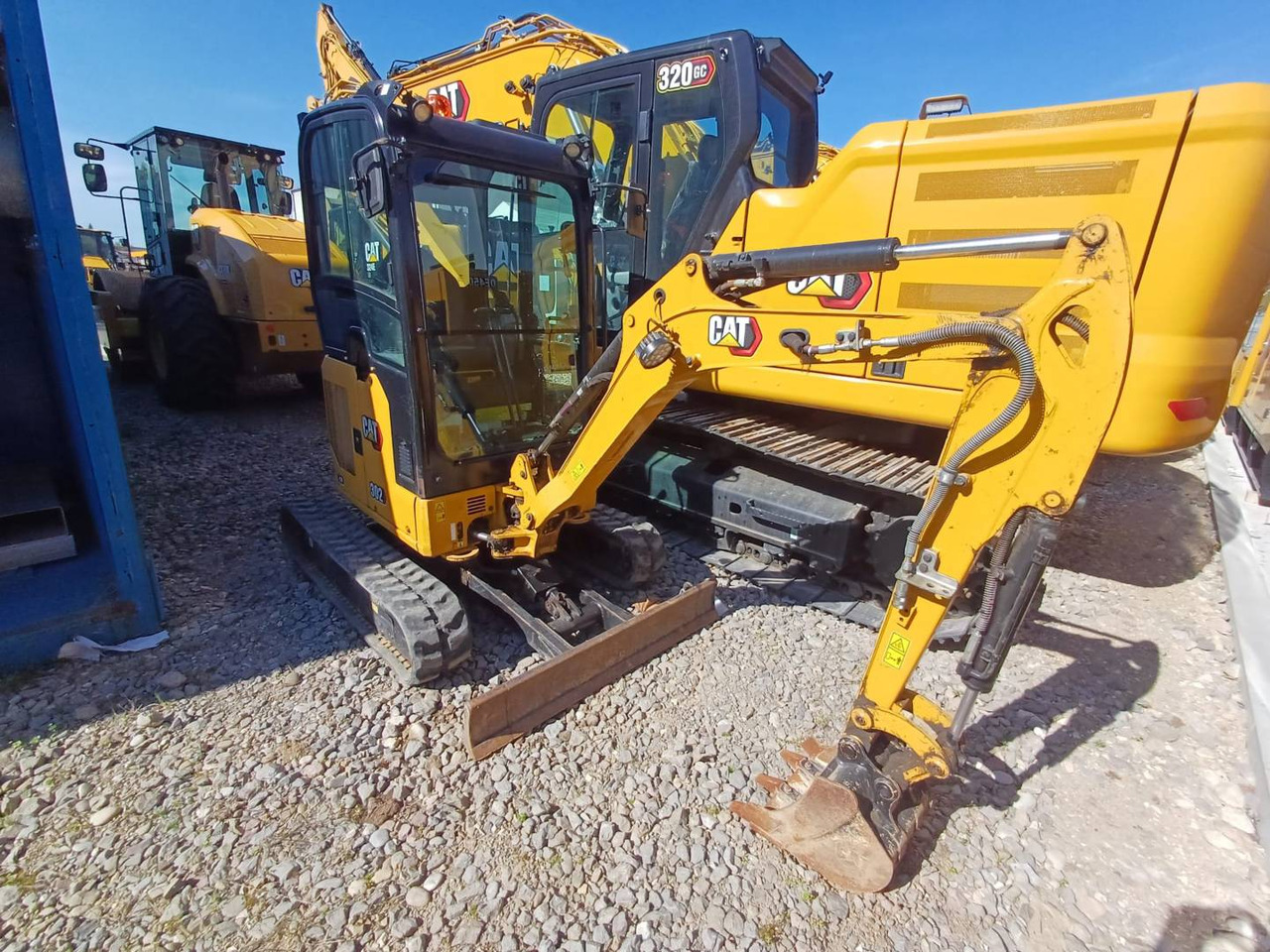 CAT 302-05CR - Paletli ekskavatör: fotoğraf 2 CAT 302-05CR - Paletli ekskavatör: fotoğraf 2
