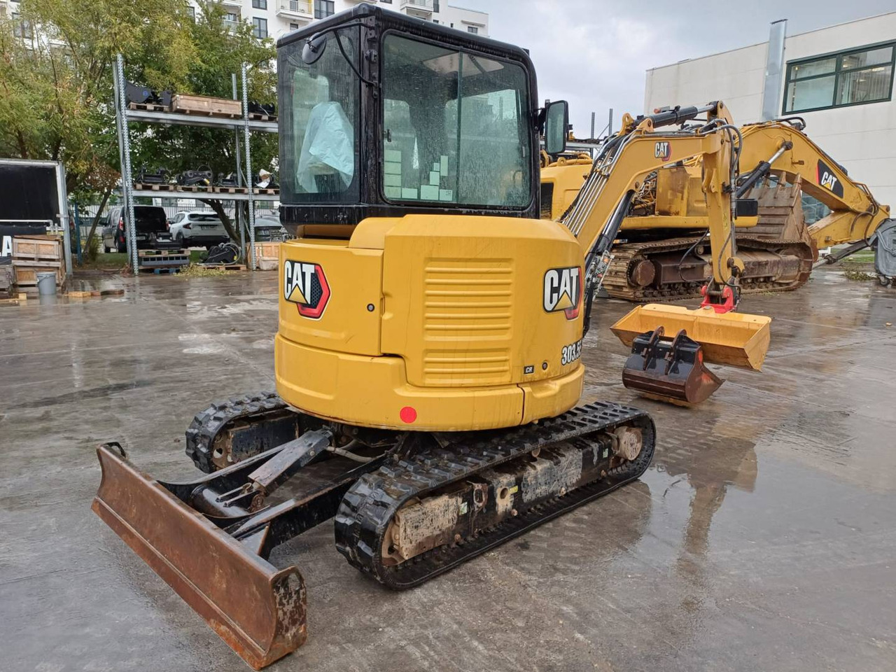 CAT 303.5ECR - Paletli ekskavatör: fotoğraf 3 CAT 303.5ECR - Paletli ekskavatör: fotoğraf 3