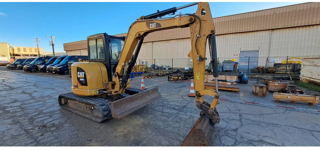 CAT 305E2CR - Paletli ekskavatör: fotoğraf 2 CAT 305E2CR - Paletli ekskavatör: fotoğraf 2