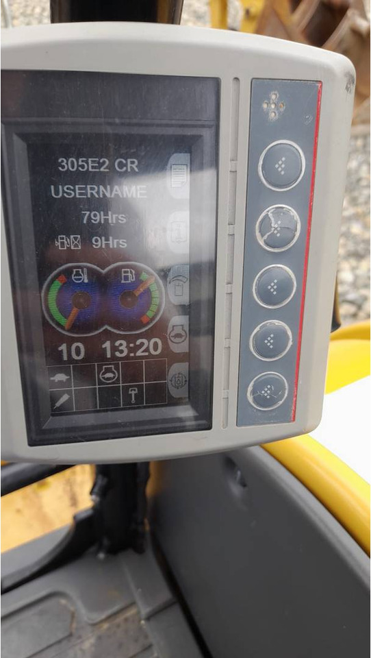 CAT 305E2CR - Paletli ekskavatör: fotoğraf 5 CAT 305E2CR - Paletli ekskavatör: fotoğraf 5
