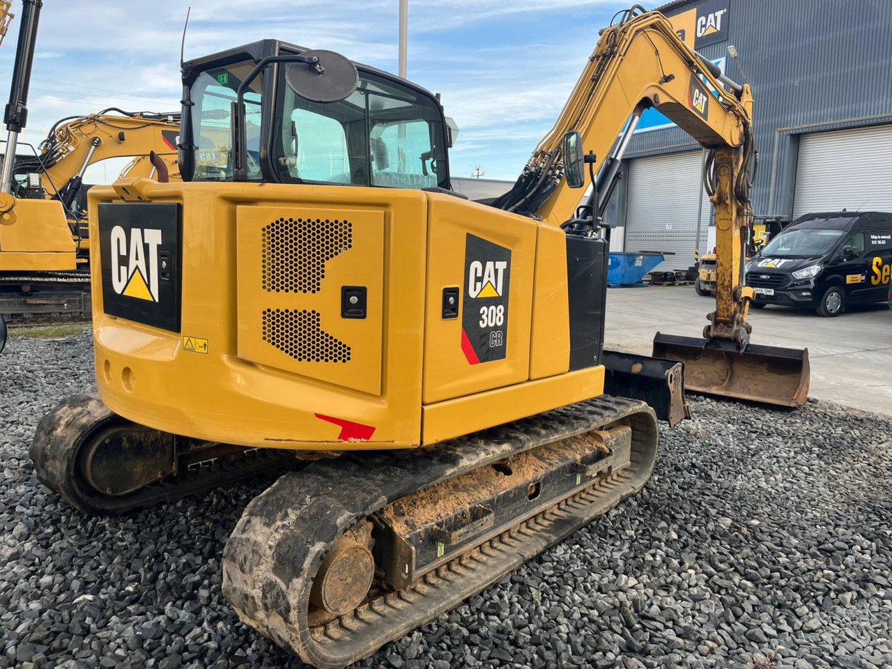 CAT 308-07CR - Paletli ekskavatör: fotoğraf 3 CAT 308-07CR - Paletli ekskavatör: fotoğraf 3