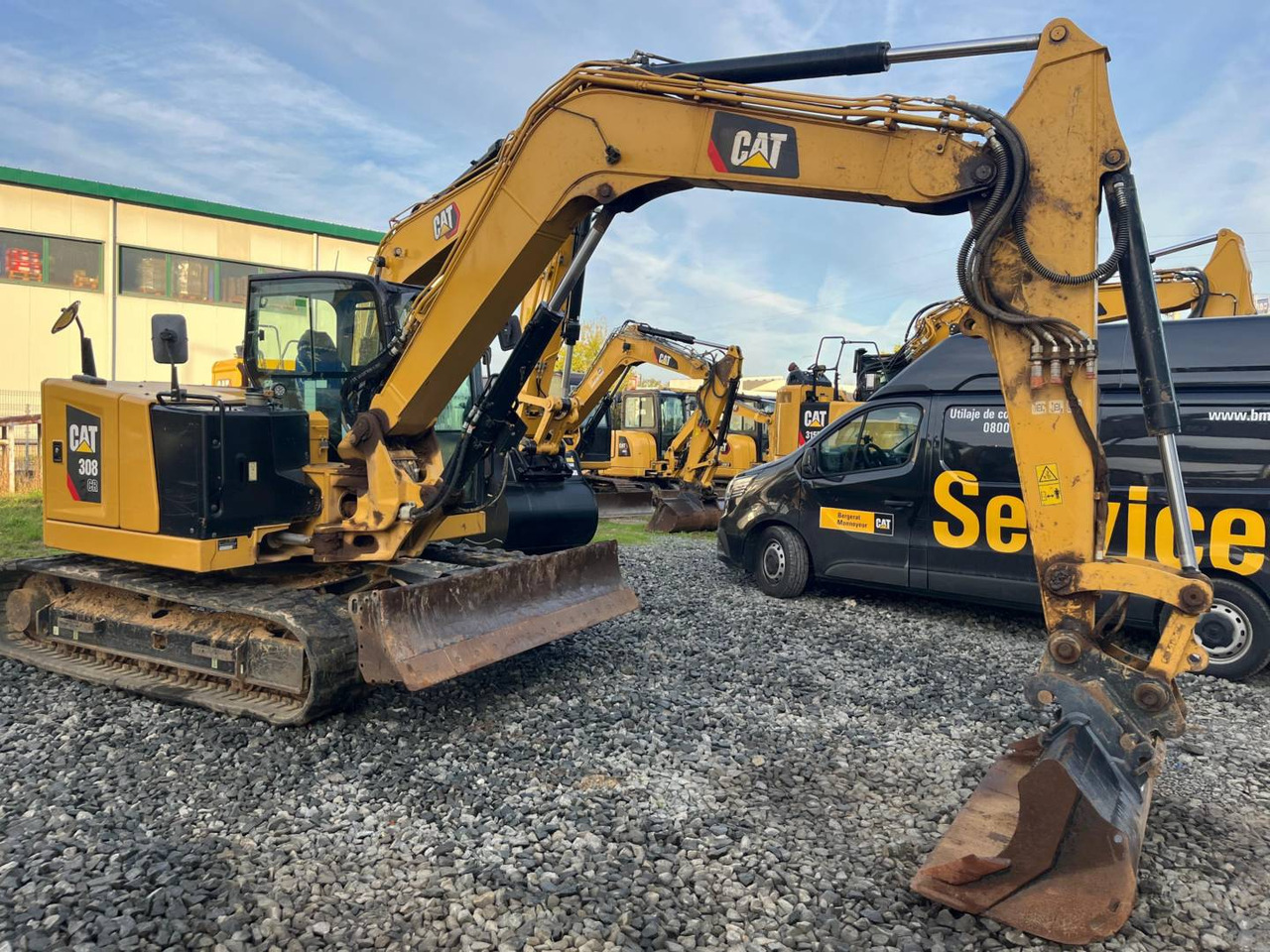 CAT 308-07CR - Paletli ekskavatör: fotoğraf 2 CAT 308-07CR - Paletli ekskavatör: fotoğraf 2