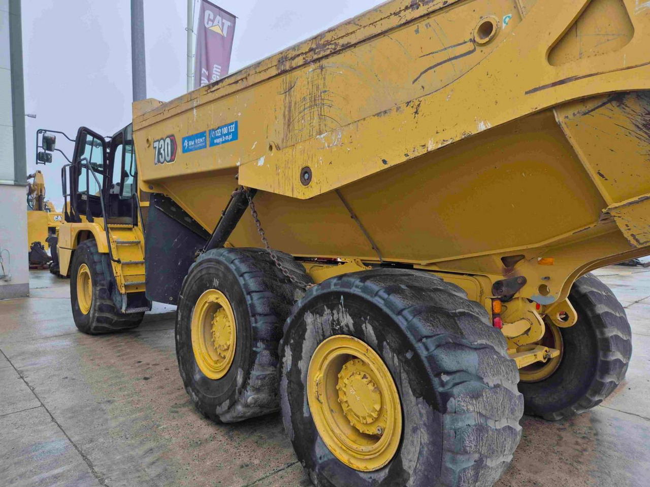 CAT 730 - Belden kırma kaya kamyonu: fotoğraf 4 CAT 730 - Belden kırma kaya kamyonu: fotoğraf 4