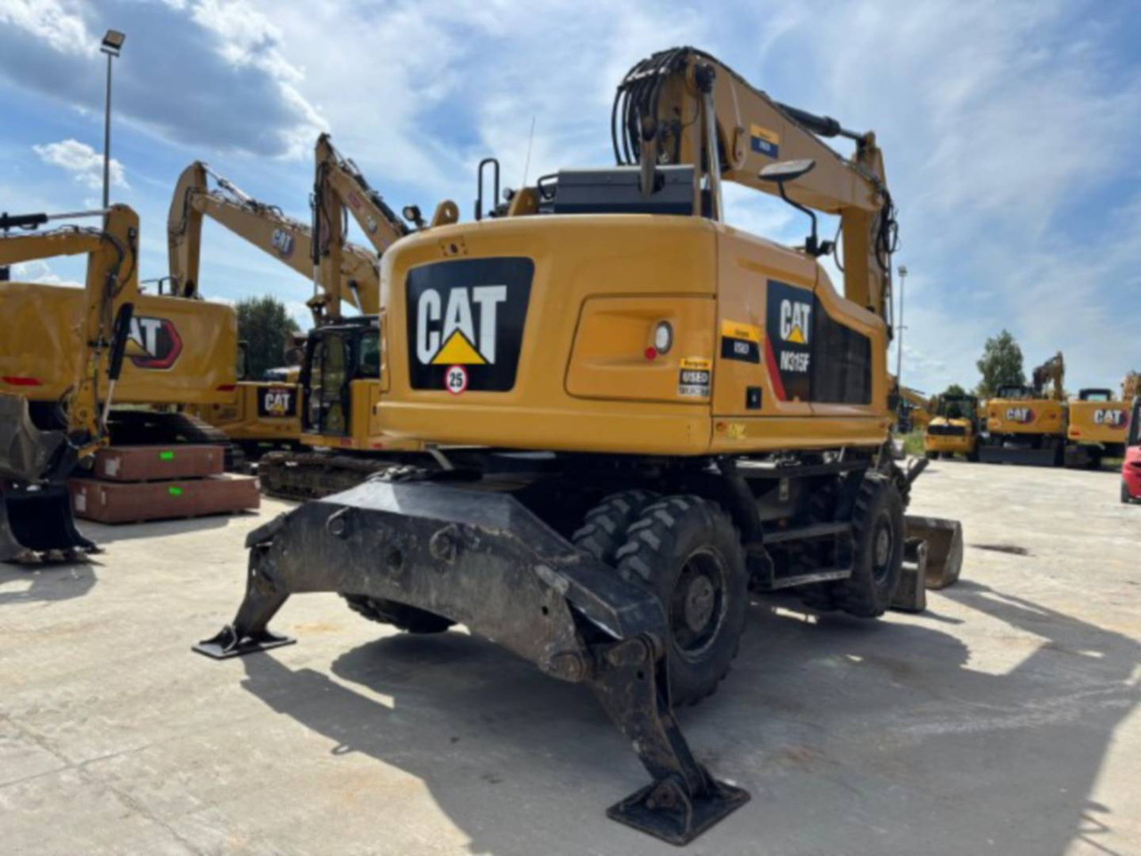 CAT M315F - Tekerlekli ekskavatör: fotoğraf 3 CAT M315F - Tekerlekli ekskavatör: fotoğraf 3