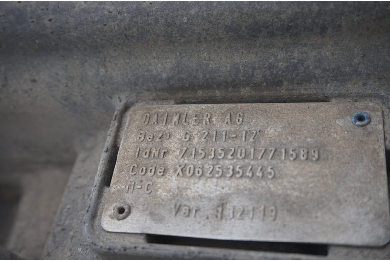 Mercedes-Benz G211-12KL MP4 OM470 - Vites kutusu - Kamyon: fotoğraf 5 Mercedes-Benz G211-12KL MP4 OM470 - Vites kutusu - Kamyon: fotoğraf 5