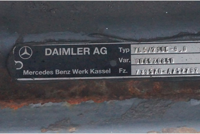 Mercedes-Benz VL5/21DC-9 739 570 A 752792 - Ön aks - Kamyon: fotoğraf 3 Mercedes-Benz VL5/21DC-9 739 570 A 752792 - Ön aks - Kamyon: fotoğraf 3