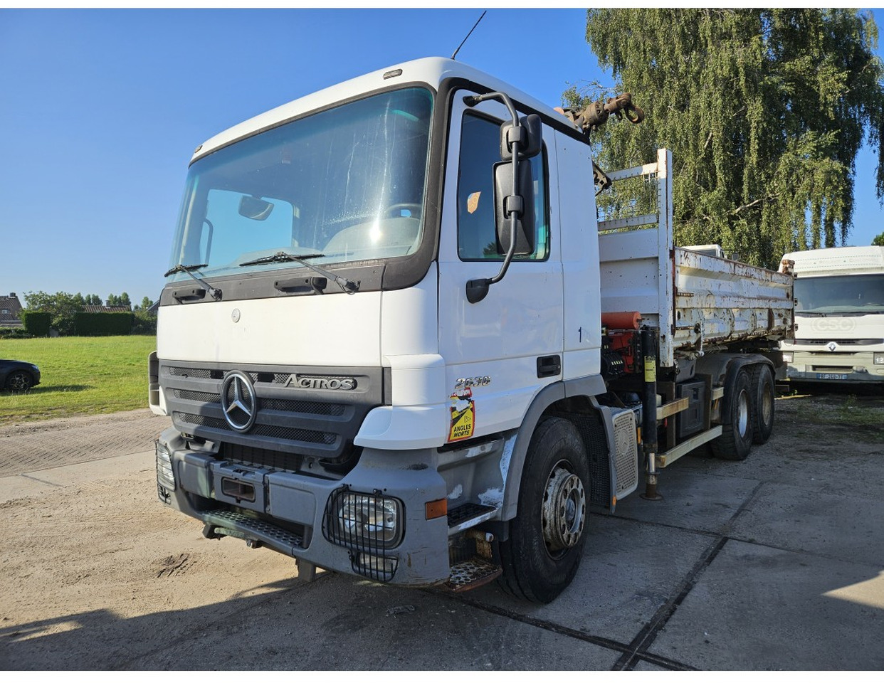 MERCEDES ACTROS 2636 6X4 TIPPER CRANE 15002 EPS - Damperli kamyon, Vinçli kamyon: fotoğraf 5 MERCEDES ACTROS 2636 6X4 TIPPER CRANE 15002 EPS - Damperli kamyon, Vinçli kamyon: fotoğraf 5