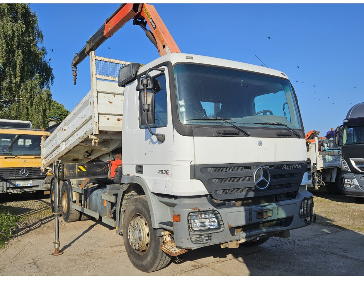 MERCEDES ACTROS 2636 6X4 TIPPER CRANE 15002 EPS - Damperli kamyon, Vinçli kamyon: fotoğraf 3 MERCEDES ACTROS 2636 6X4 TIPPER CRANE 15002 EPS - Damperli kamyon, Vinçli kamyon: fotoğraf 3