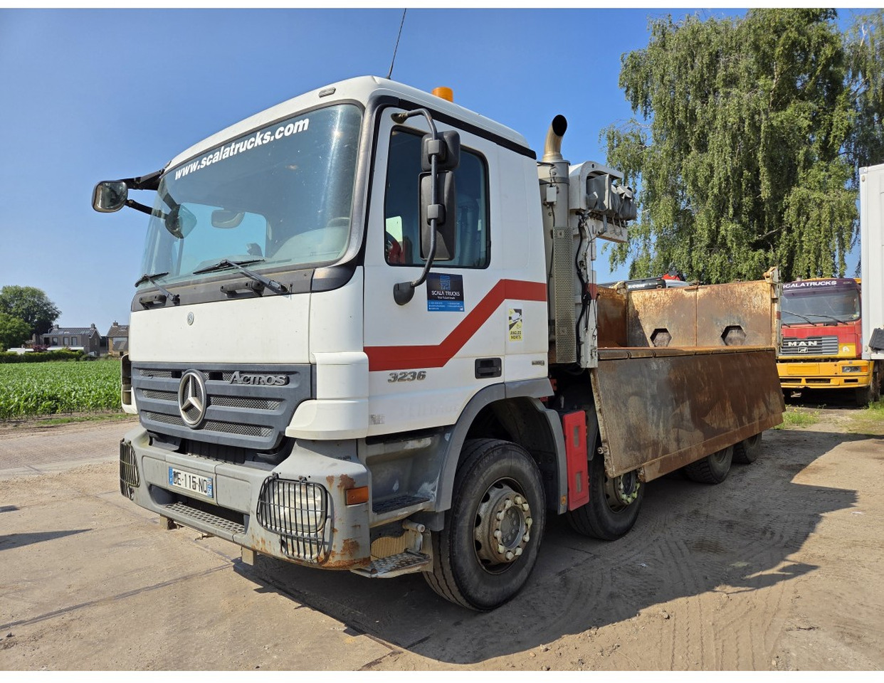 Mercedes Actros 3236 8x4 2-Side Tipper EPS Gearbox 3 Pedals - Damperli kamyon: fotoğraf 5 Mercedes Actros 3236 8x4 2-Side Tipper EPS Gearbox 3 Pedals - Damperli kamyon: fotoğraf 5