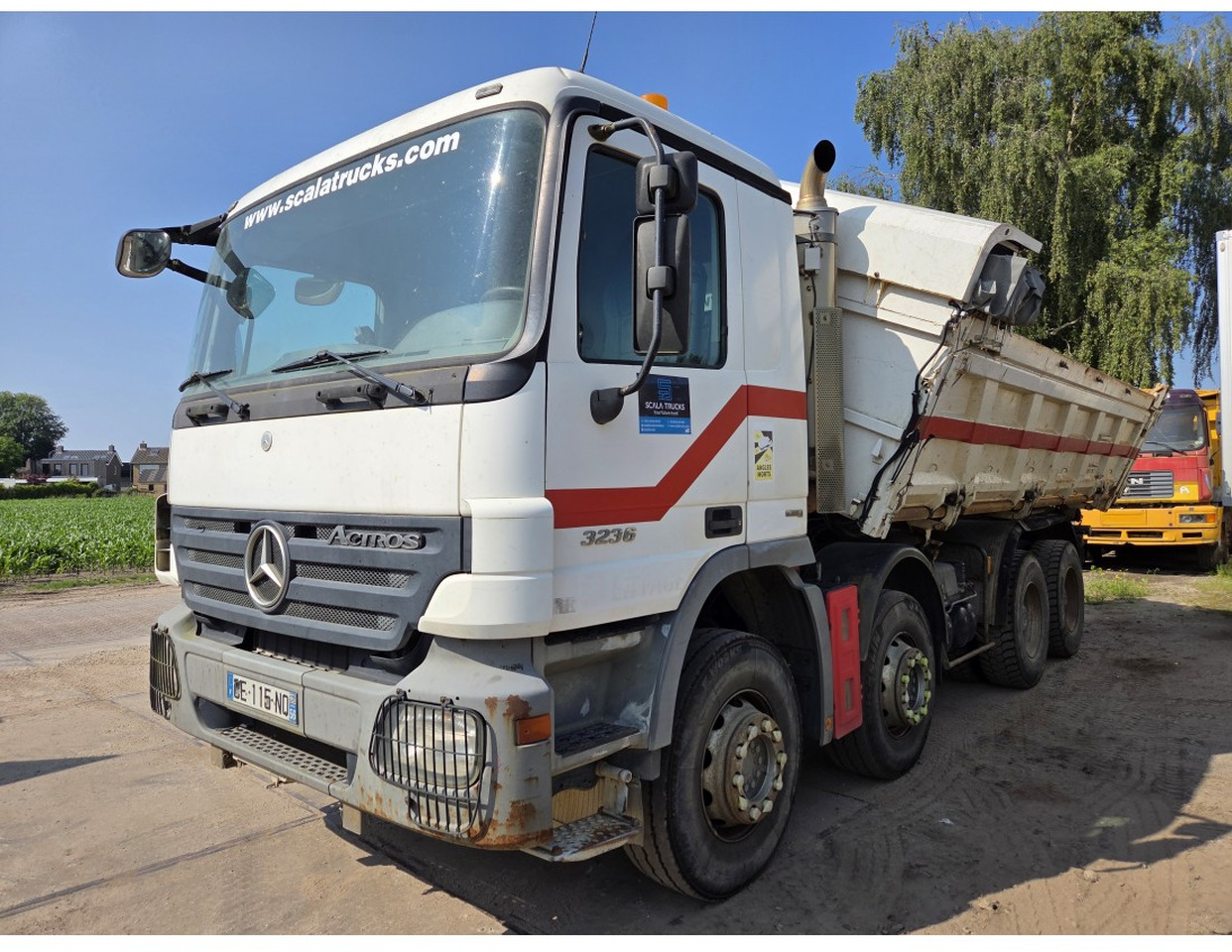 Mercedes Actros 3236 8x4 2-Side Tipper EPS Gearbox 3 Pedals - Damperli kamyon: fotoğraf 4 Mercedes Actros 3236 8x4 2-Side Tipper EPS Gearbox 3 Pedals - Damperli kamyon: fotoğraf 4