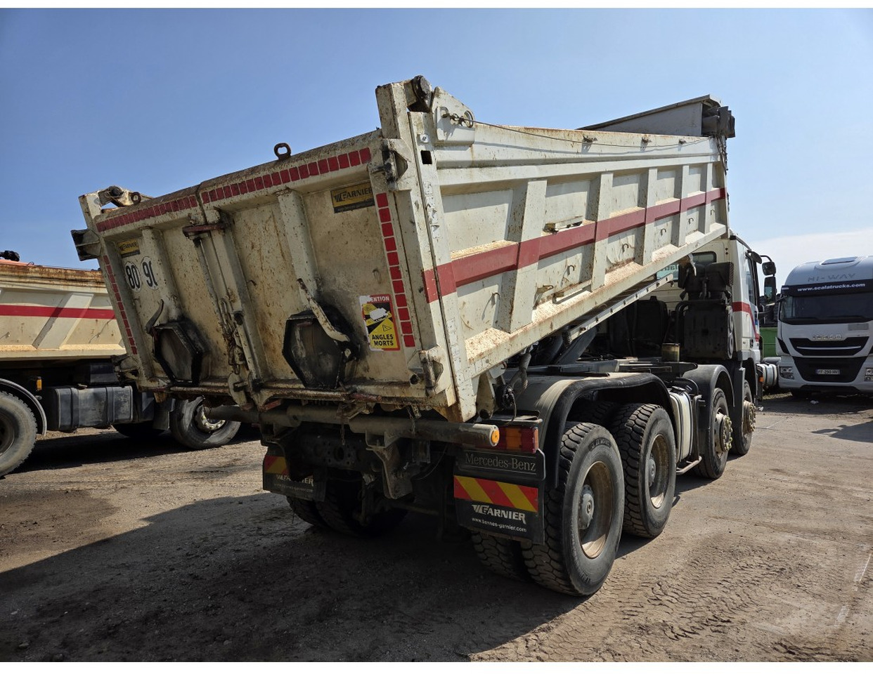 Mercedes Actros 3236 8x4 2-Side Tipper EPS Gearbox 3 Pedals - Damperli kamyon: fotoğraf 2 Mercedes Actros 3236 8x4 2-Side Tipper EPS Gearbox 3 Pedals - Damperli kamyon: fotoğraf 2