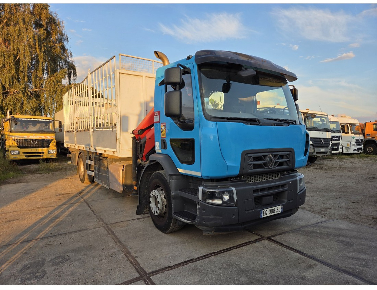 Renault C 280 4X2 Palfinger PK12002 EH Kran Crane Remote Control Automat flatbed truck - Sal/ Açık kasa kamyon, Vinçli kamyon: fotoğraf 5 Renault C 280 4X2 Palfinger PK12002 EH Kran Crane Remote Control Automat flatbed truck - Sal/ Açık kasa kamyon, Vinçli kamyon: fotoğraf 5
